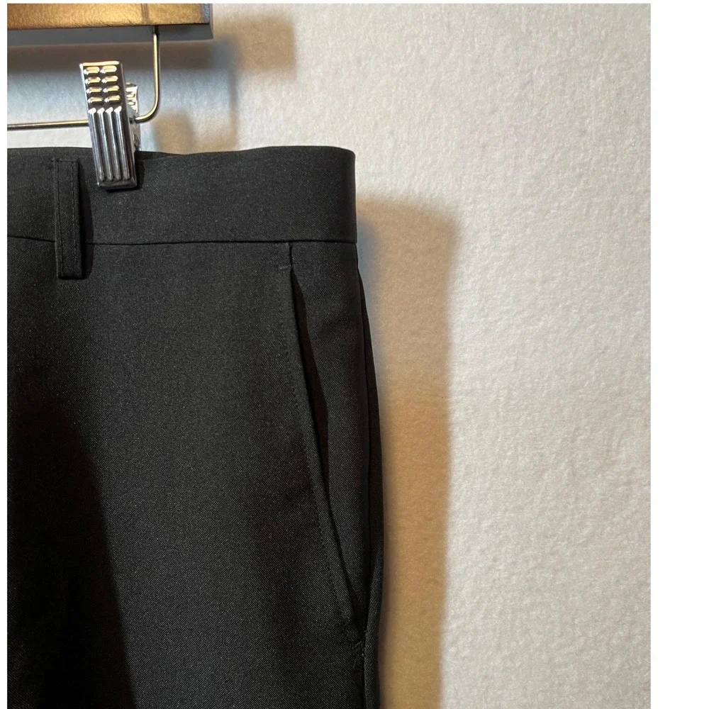 Alain Dupetit Black Suit Pants Mens 42R/36W Dress Slacks‎ Trousers - Picture 8 of 13